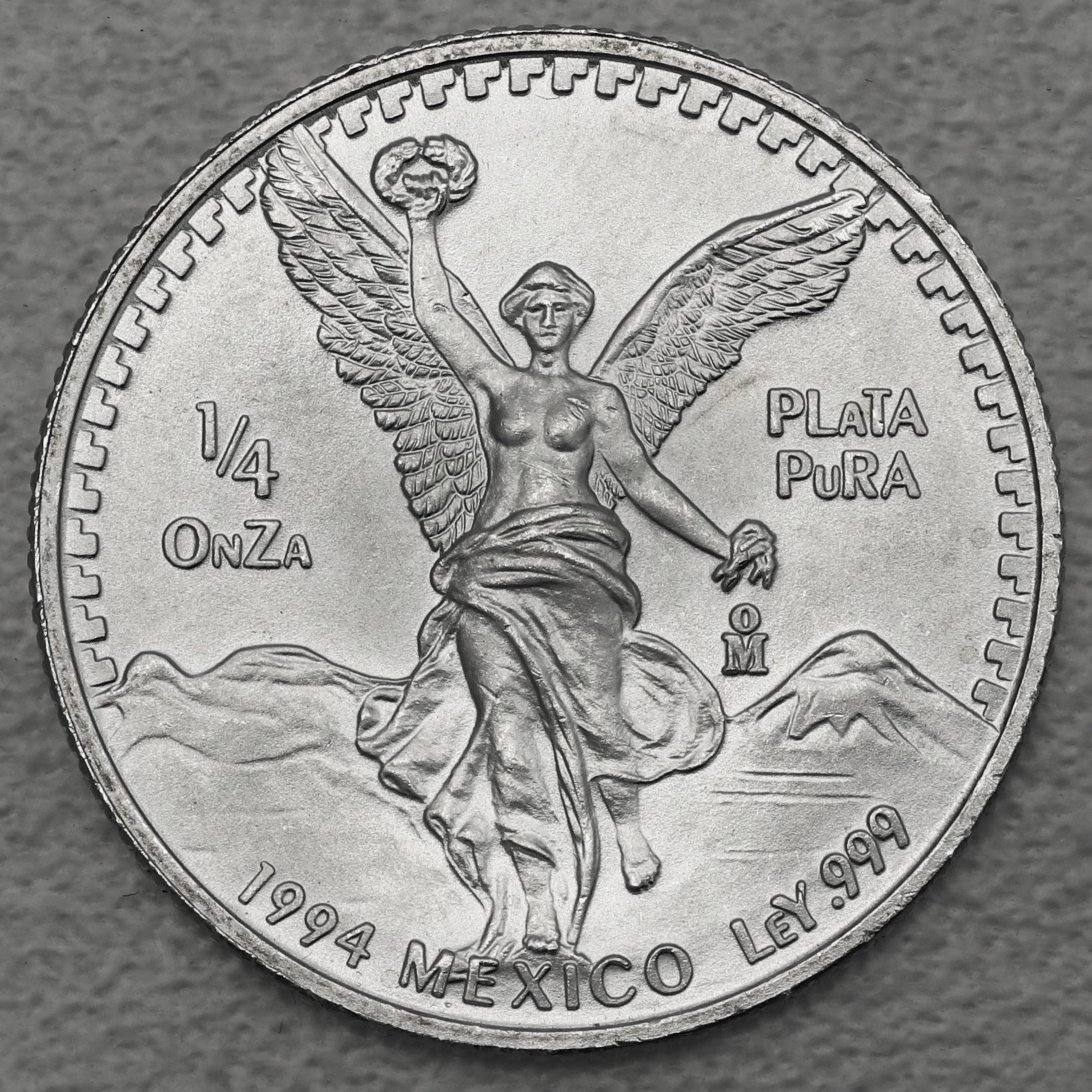 Silbermünze 1/4oz "Libertad" 1994 (Mexiko) - Hauptansicht