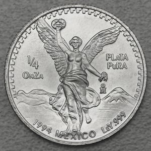 Silbermünze 1/4oz "Libertad" 1994 (Mexiko) - Miniaturansicht 1
