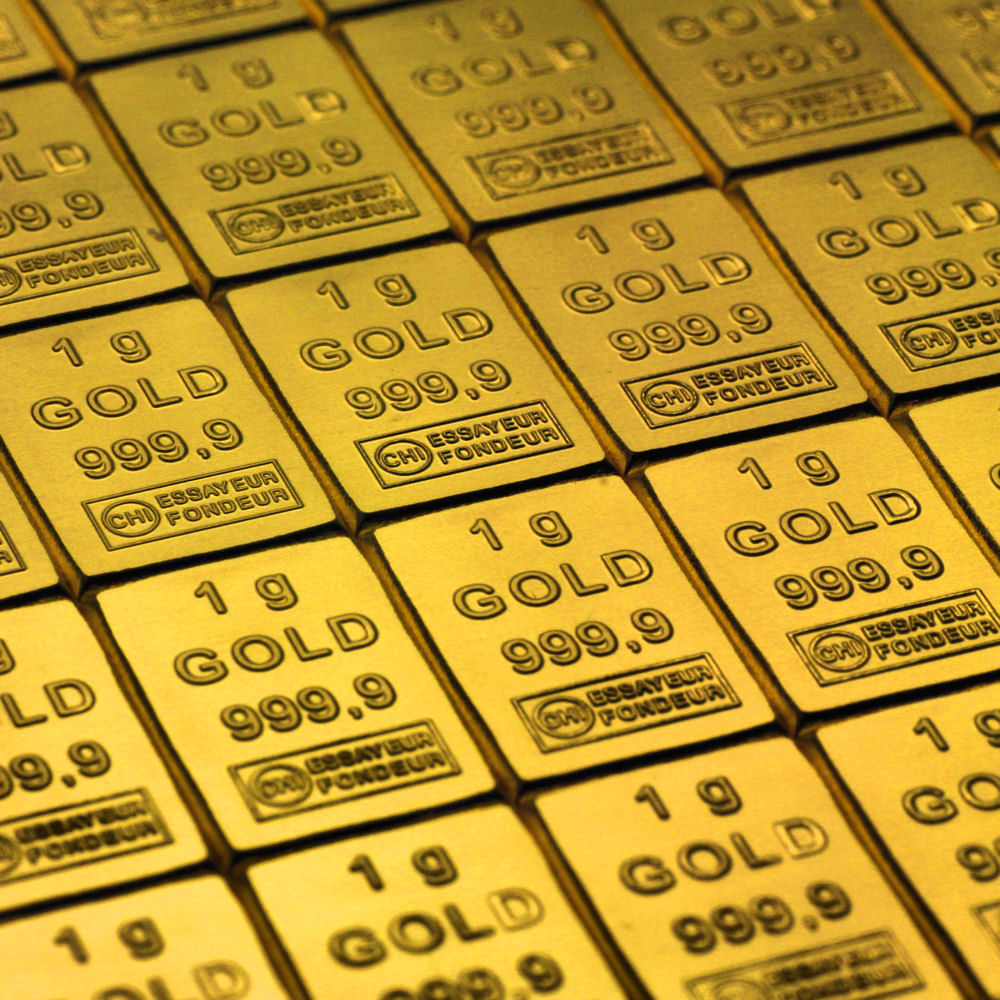 Goldtafel (100x 1g Feingold) "CombiBar" - Detailansicht 3