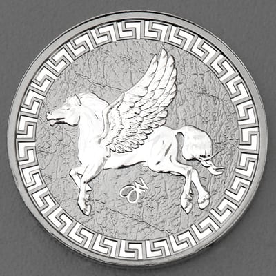 Silbermünze 1oz "Pegasus" 2023 diff. (St. Helena) - Miniaturansicht 1