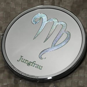 Silbermedaille 1oz "Sternzeichen Jungfrau" Gravurmedaille - Miniaturansicht 6
