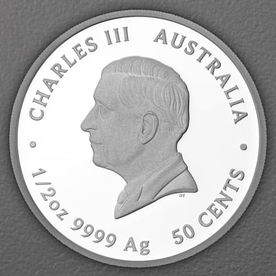 Silbermünze 1/2oz "Ziege" 2027 (PP) Lunar III – Year of the Goat (Australien) - Miniaturansicht 2