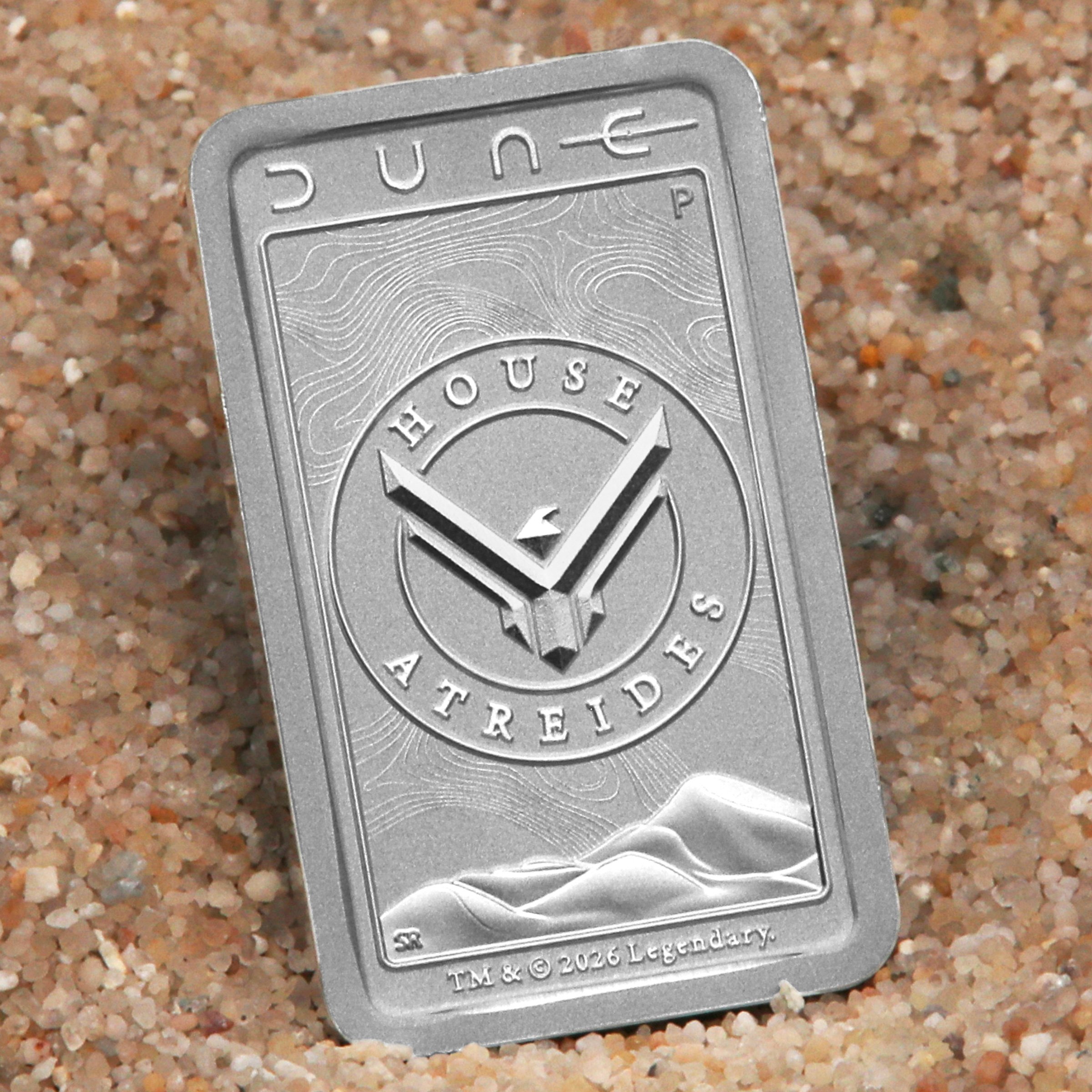 Silberbarren 10g THE PERTH MINT "Dune – House Atreides" geprägt - Detailansicht 11