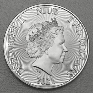 Silbermünze 1oz "TREE OF LIFE" 2021 Truth (Niue) - Miniaturansicht 2