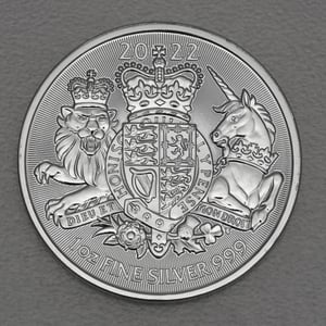 Silbermünze 1oz "The Royal Arms" 2022 (Großbritannien) - Miniaturansicht 1