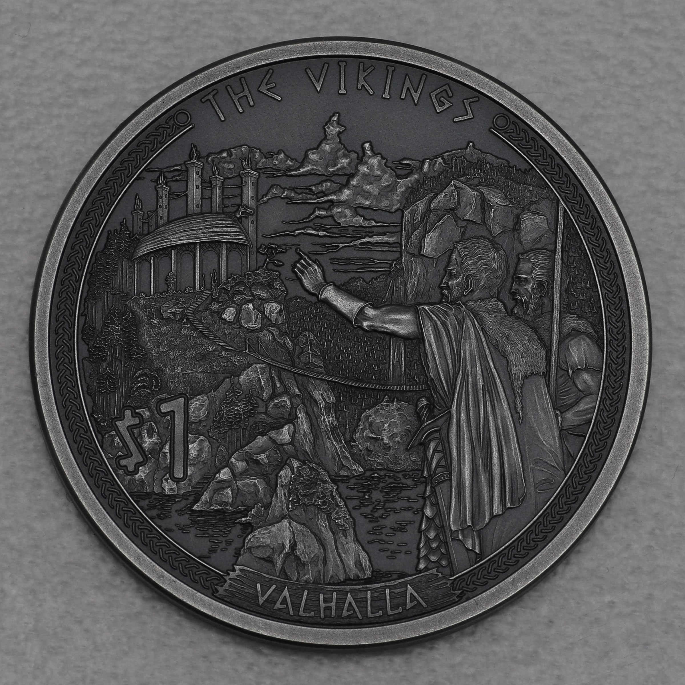 Silbermünze 1/2oz "Valhalla" 2022 (AF) Vikings (Samoa) - Hauptansicht