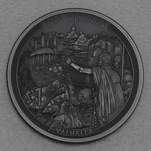 Silbermünze 1/2oz "Valhalla" 2022 (AF) Vikings (Samoa) - Hauptansicht
