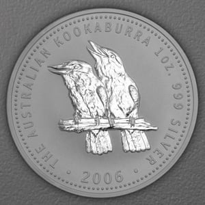 Silbermünze 1oz "Kookaburra" 2006 (Australien) - Hauptansicht