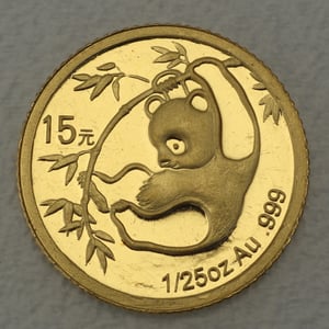 Goldmünze 1/25oz "Panda" 2007 versch. Motive (China) - Miniaturansicht 26
