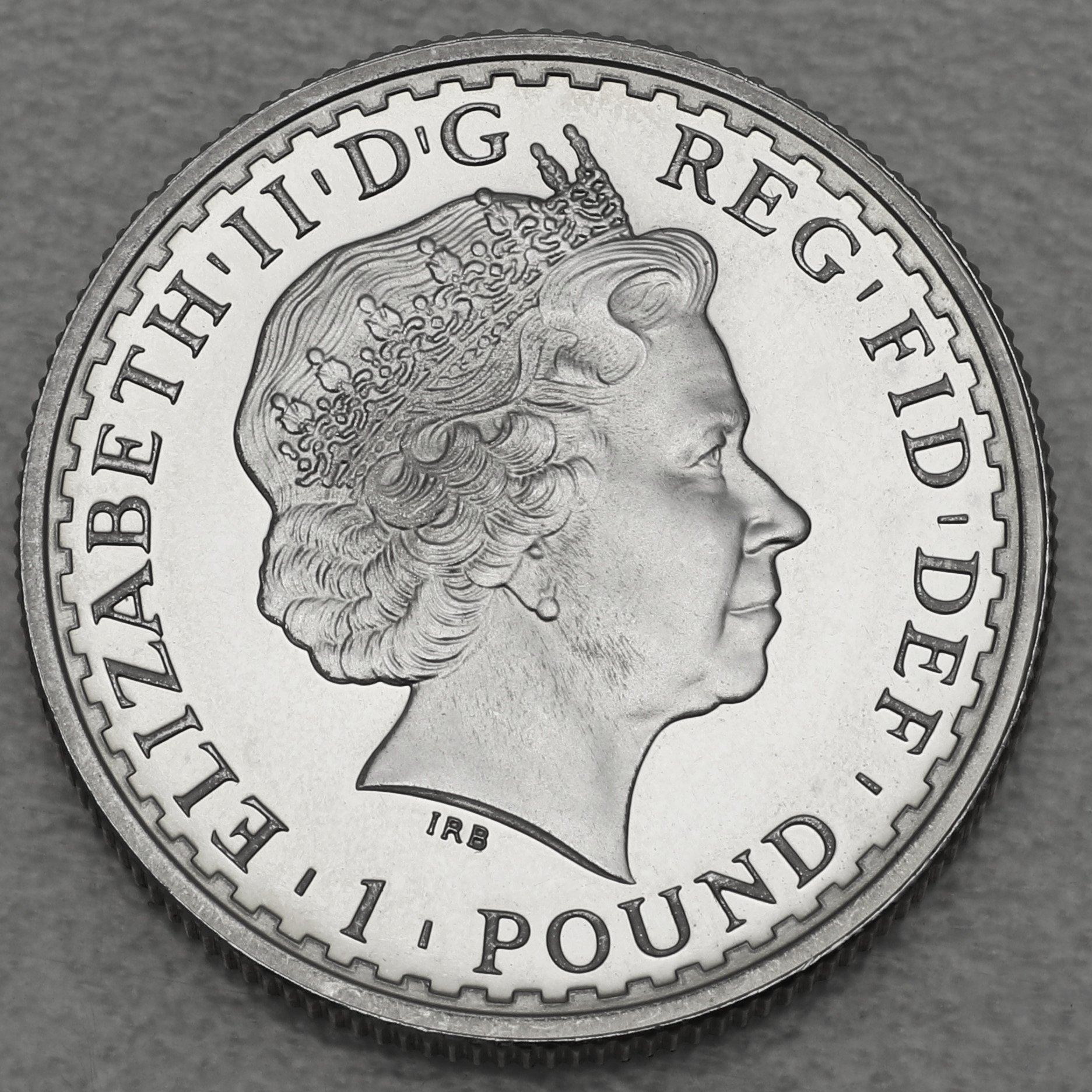 Silbermünzen 6 x 1/2oz "Britannia" 2007 (Satin PP) 20th Anniversary Set – 6-teilig (Großbritannien) - Detailansicht 7