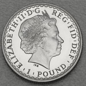 Silbermünzen 6 x 1/2oz "Britannia" 2007 (Satin PP) 20th Anniversary Set – 6-teilig (Großbritannien) - Miniaturansicht 8