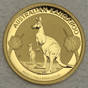 Goldmünze 1/10oz "Känguru" 2020 (Australien) - Hauptansicht