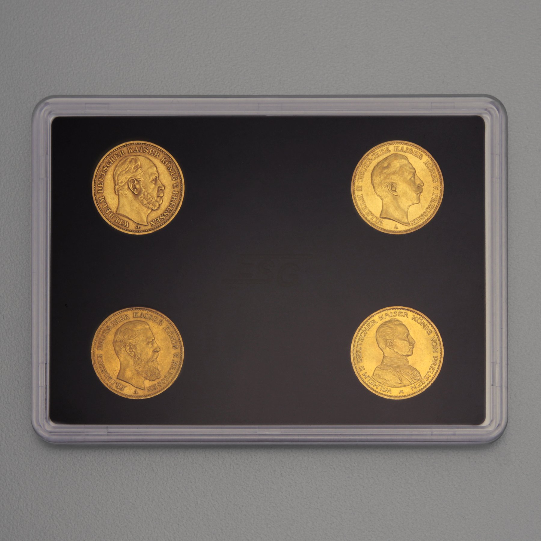Goldmünzen Set 4x 20 Mark "Preußen-Könige" - Hauptansicht