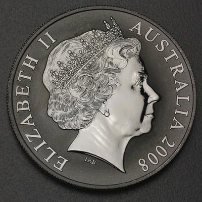 Silbermünze 1oz "Känguru" 2008 Royal Australian Mint (Australien) - Miniaturansicht 2