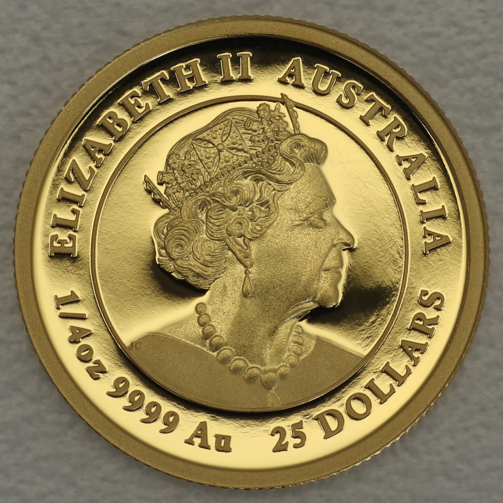 Goldmünze 1/4oz "Ochse" 2021 (PP) Lunar III – Year of the Ox (Australien) - Detailansicht 1