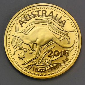 Goldmünze 1/10oz "Känguru" Royal Australian Mint (Australien) - Hauptansicht
