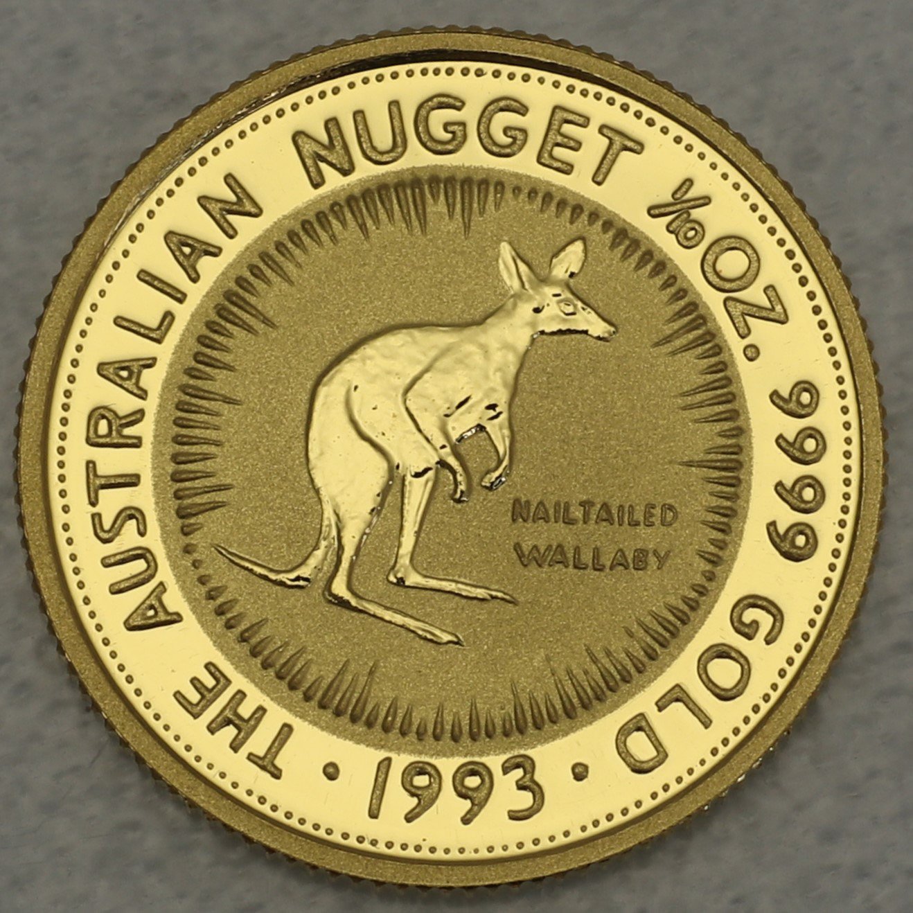 Goldmünze 1/10oz "Känguru" 1993 Australian Nugget (Australien) - Hauptansicht