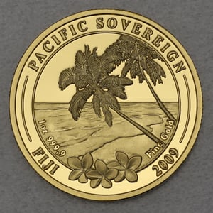 Goldmünze 1oz "Pacific Sovereign" 2009 (Fidschi) - Hauptansicht