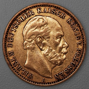Goldmünze 20 Mark "Wilhelm I." 1878-A J.246 (Preußen) - Hauptansicht