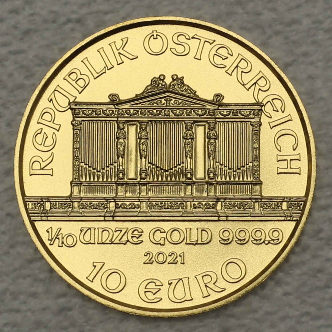 Goldmünze 1/10oz "Wiener Philharmoniker" verschiedene Jahrgänge (Österreich) - Detailansicht 1