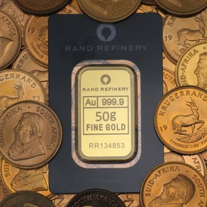 Goldbarren 50g Rand Refinery "Elefanten-Motiv" - Miniaturansicht 5