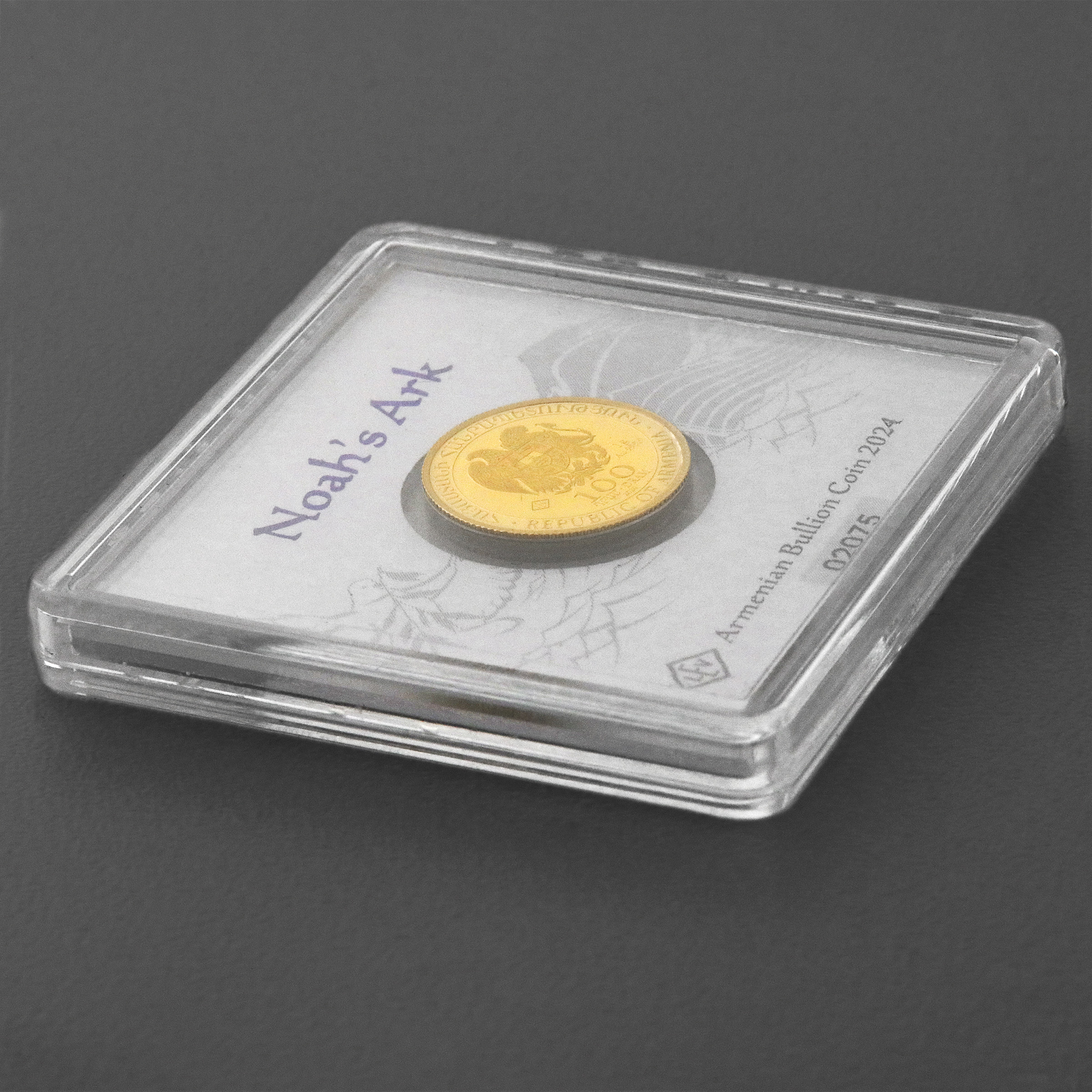 Goldmünze 1g "Arche Noah" 2024 (Armenien) - Detailansicht 4