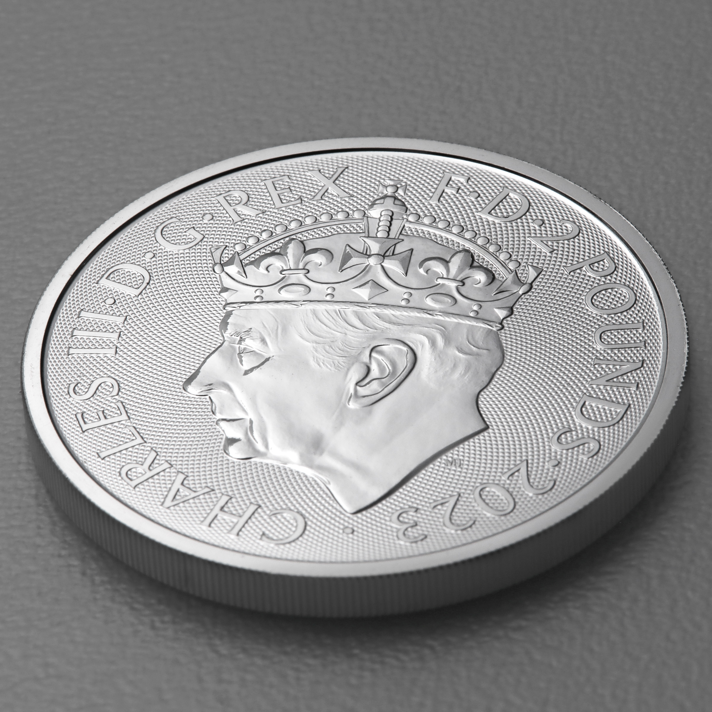 Silbermünze 1oz "Coronation Charles III." 2023 Coronation Coin 19% (Großbritannien) - Detailansicht 3