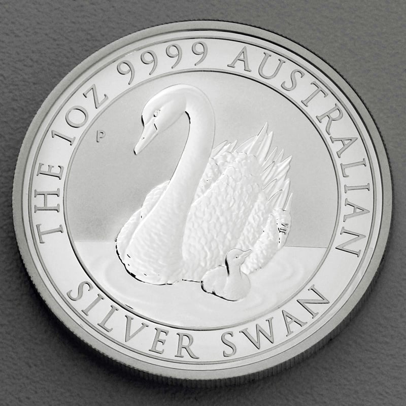 Silbermünze 1oz "Schwan" 2018 (Australien) - Hauptansicht