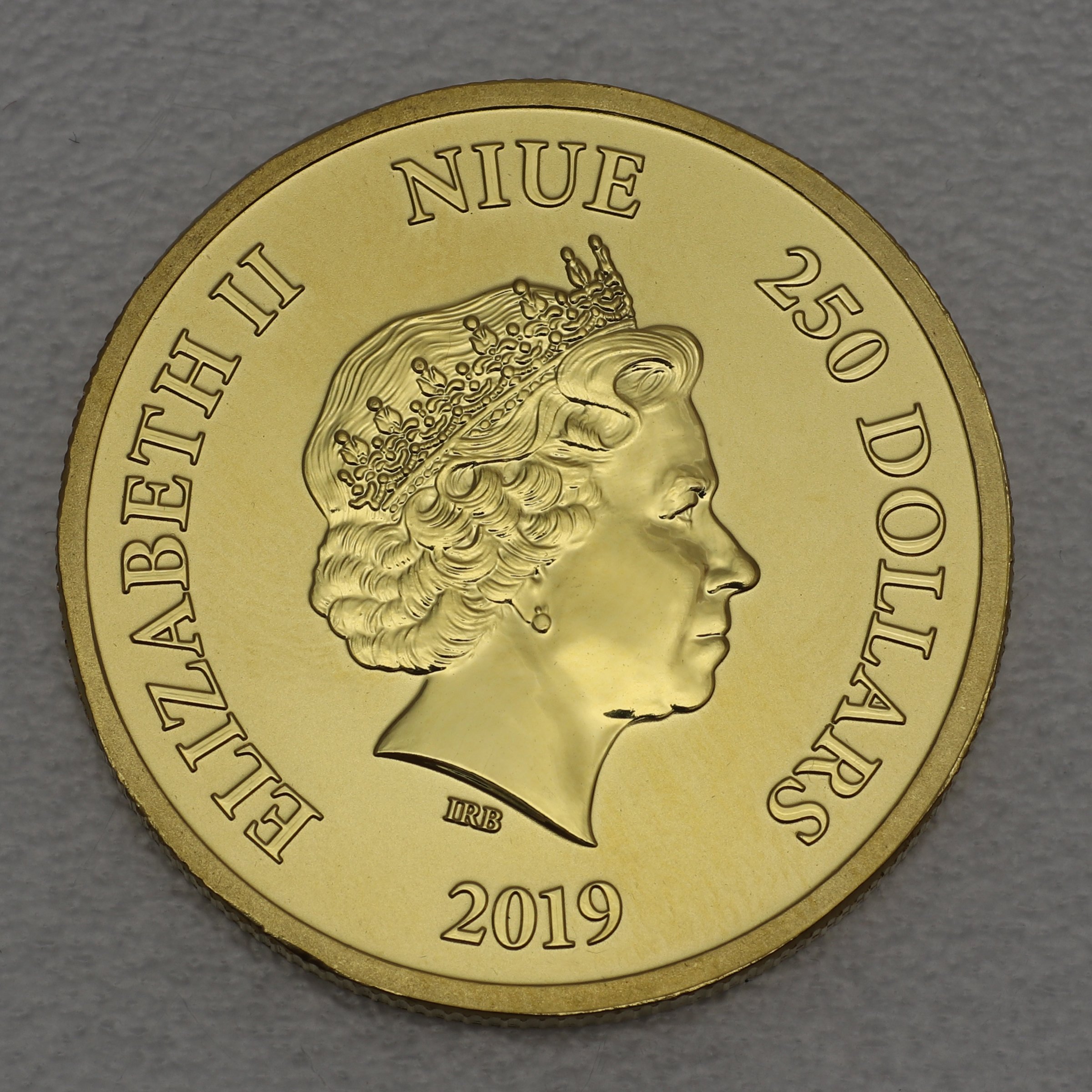 Goldmünze 1oz "Schildkröte" 2019 (Niue) - Detailansicht 1