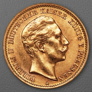Goldmünze 10 Mark "Wilhelm II." 1912-A J.251 (Preußen) - Hauptansicht