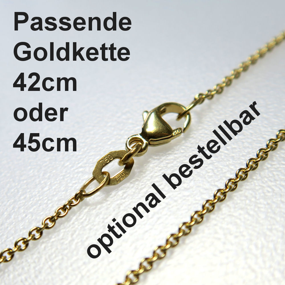 Goldanhänger "Sonne" PAMP - Detailansicht 4