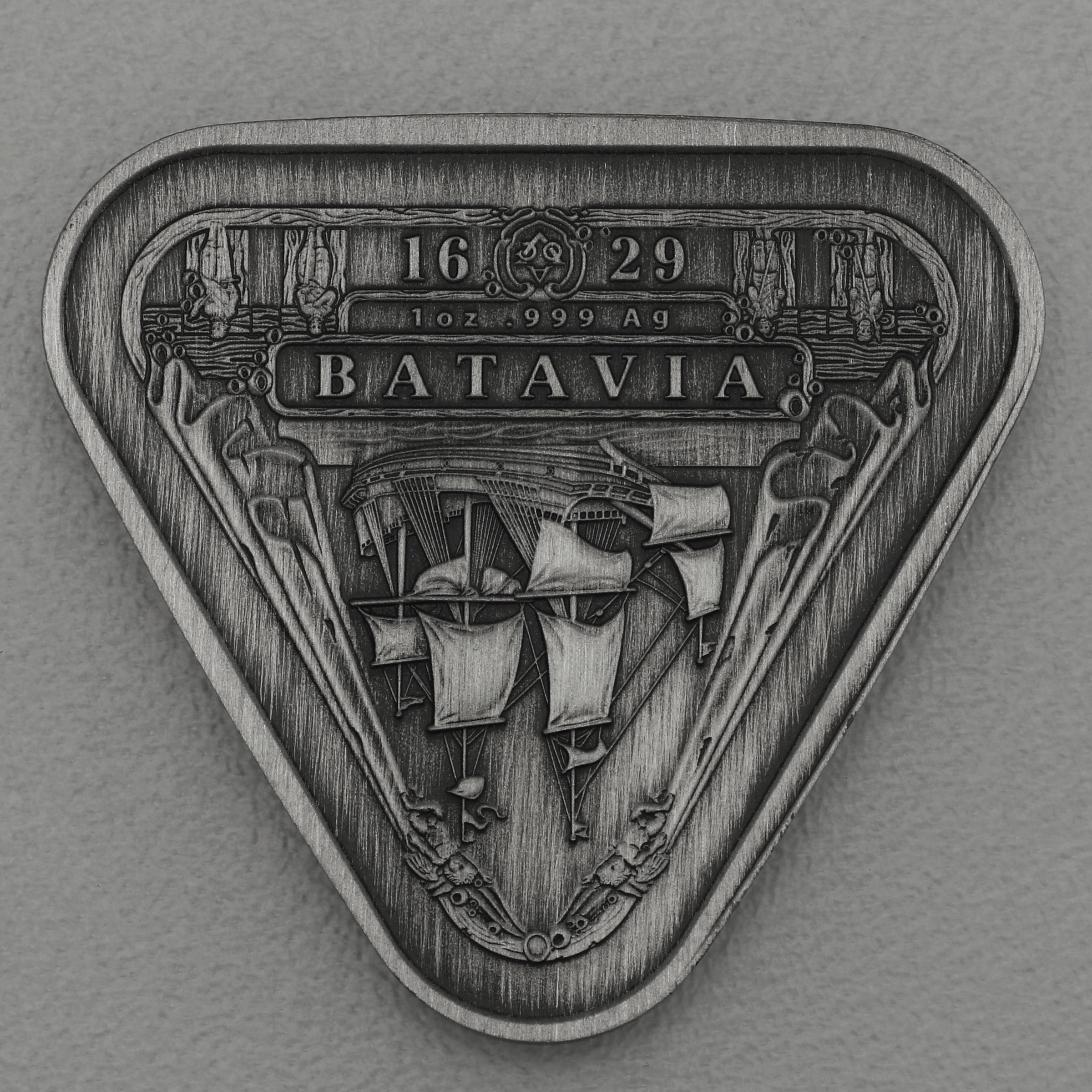 Silbermünze 1oz "Batavia" 2019 (AF) Shipwrecks (Australien) - Hauptansicht