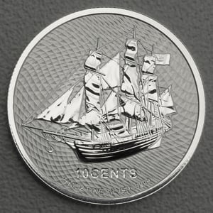 Silbermünze 2.500 x 1/10oz "Bounty" Masterbox (Cook Islands) - Miniaturansicht 2