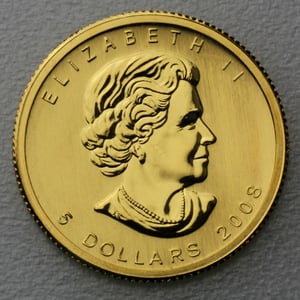 Goldmünze 1/10oz "Maple Leaf" verschiedene Jahrgänge (Kanada) - Miniaturansicht 2