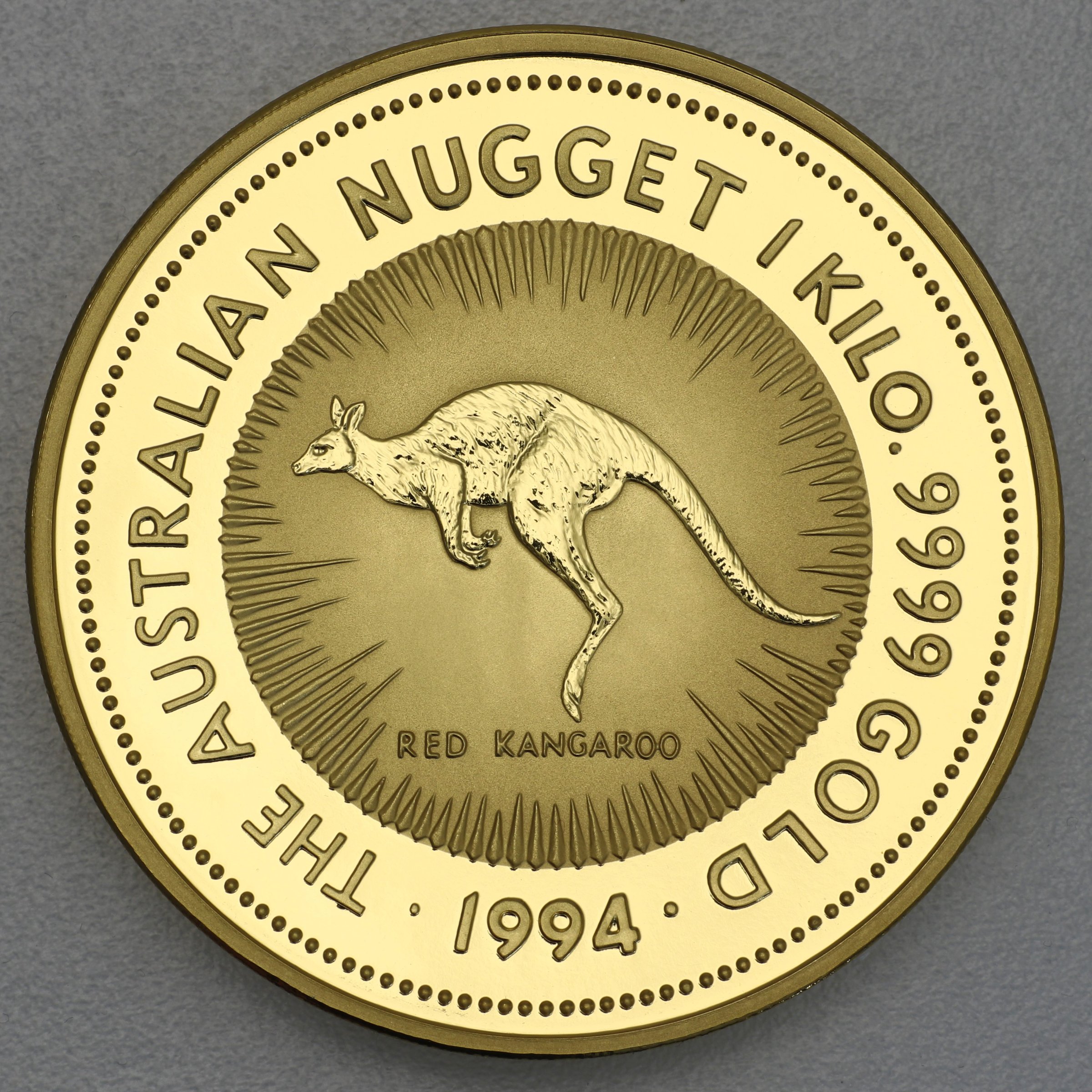 Goldmünze 1kg "Känguru" 1994 Australian Nugget (Australien) - Hauptansicht