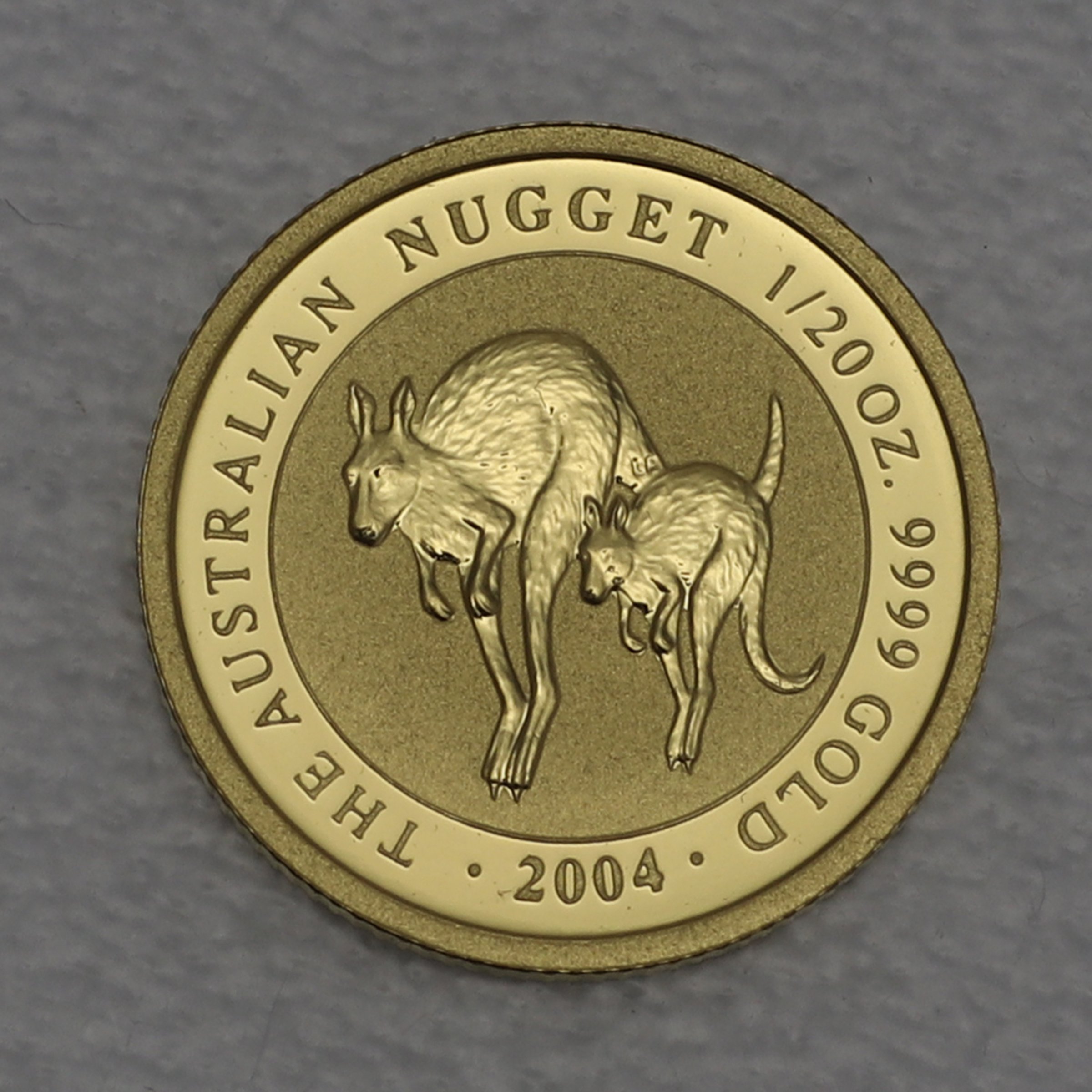 Goldmünze 1/20oz "Känguru" 2004 Australian Nugget (Australien) - Hauptansicht
