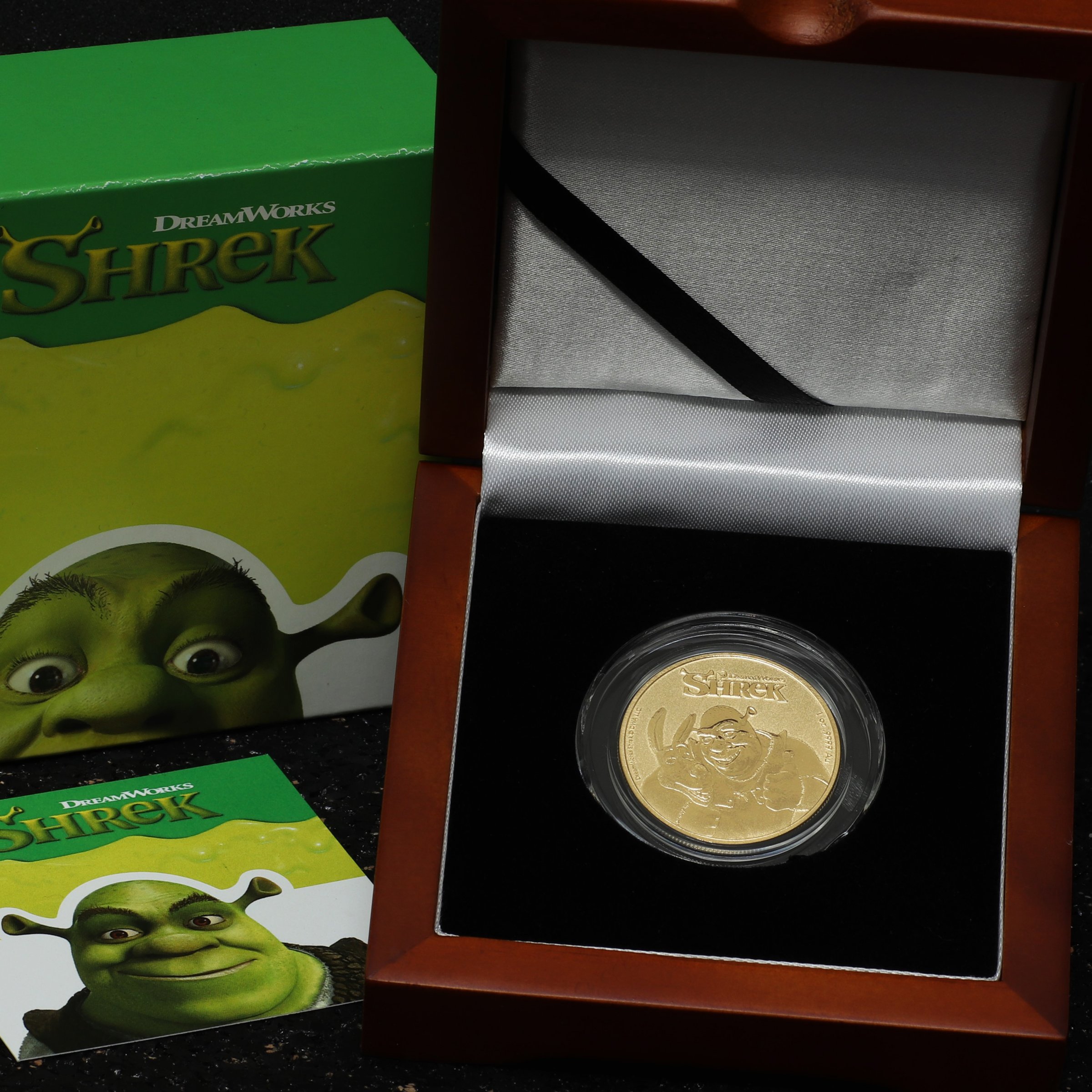 Goldmünze 1oz "SHREK" 2021 20th Anniversary (Niue) - Detailansicht 2