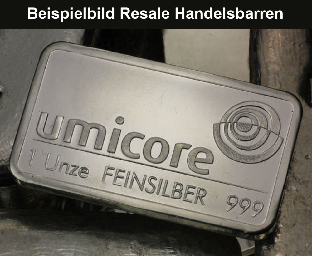 Silberbarren 1oz (Resale) - Detailansicht 6