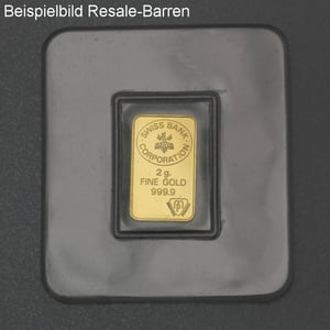 Goldbarren 2g "Resale" (div. Hersteller) - Miniaturansicht 4