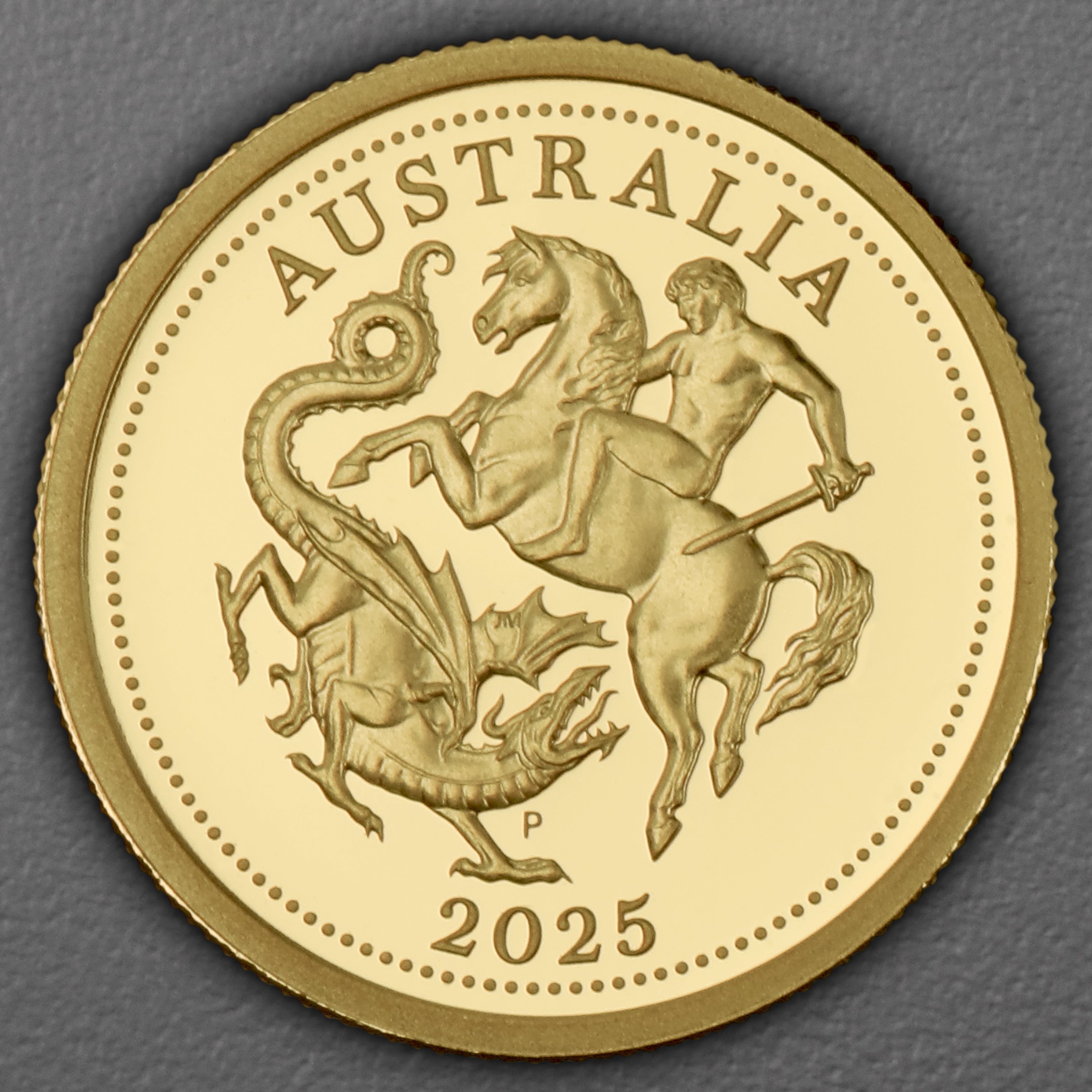 Goldmünze 1 Sovereign 2025 (PP) (Australien) - Hauptansicht