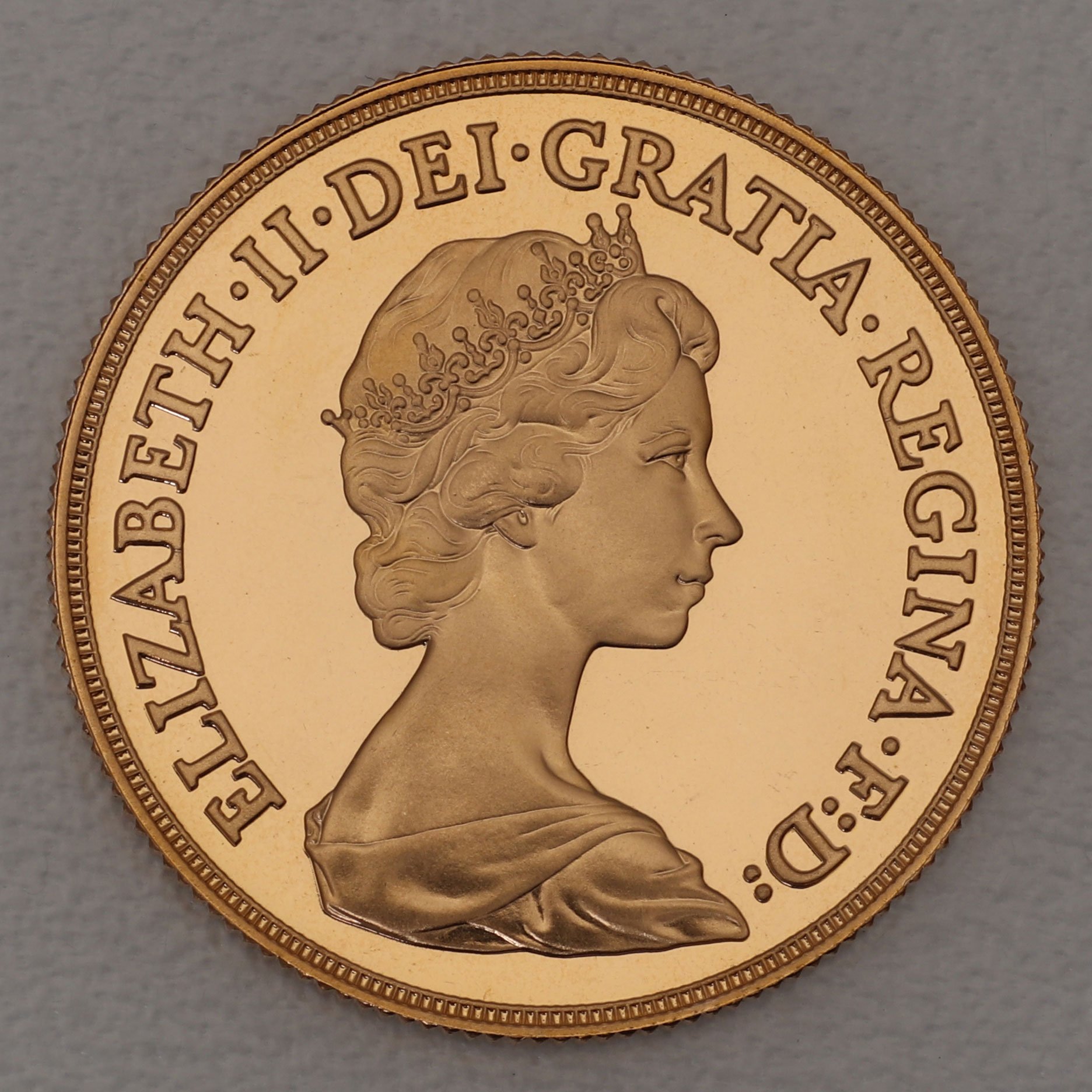 Goldmünzen "Sovereign Proof Collection" 1983 Set – 3-tlg. (Großbritannien) - Detailansicht 2