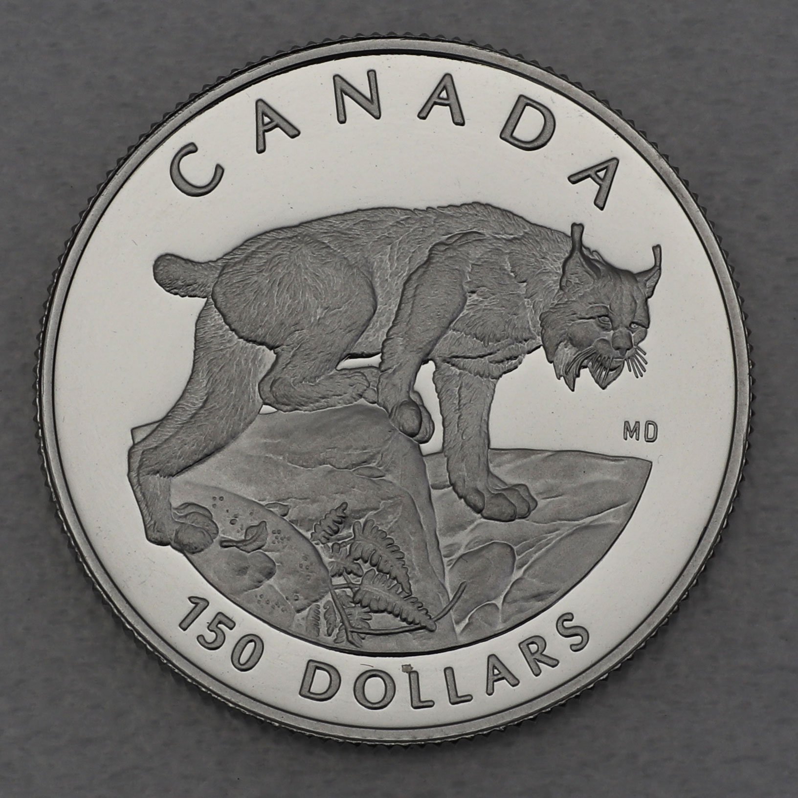 Platinmünze 1/2oz "Lynx" 1995 Wildlife Canada (Kanada) - Hauptansicht
