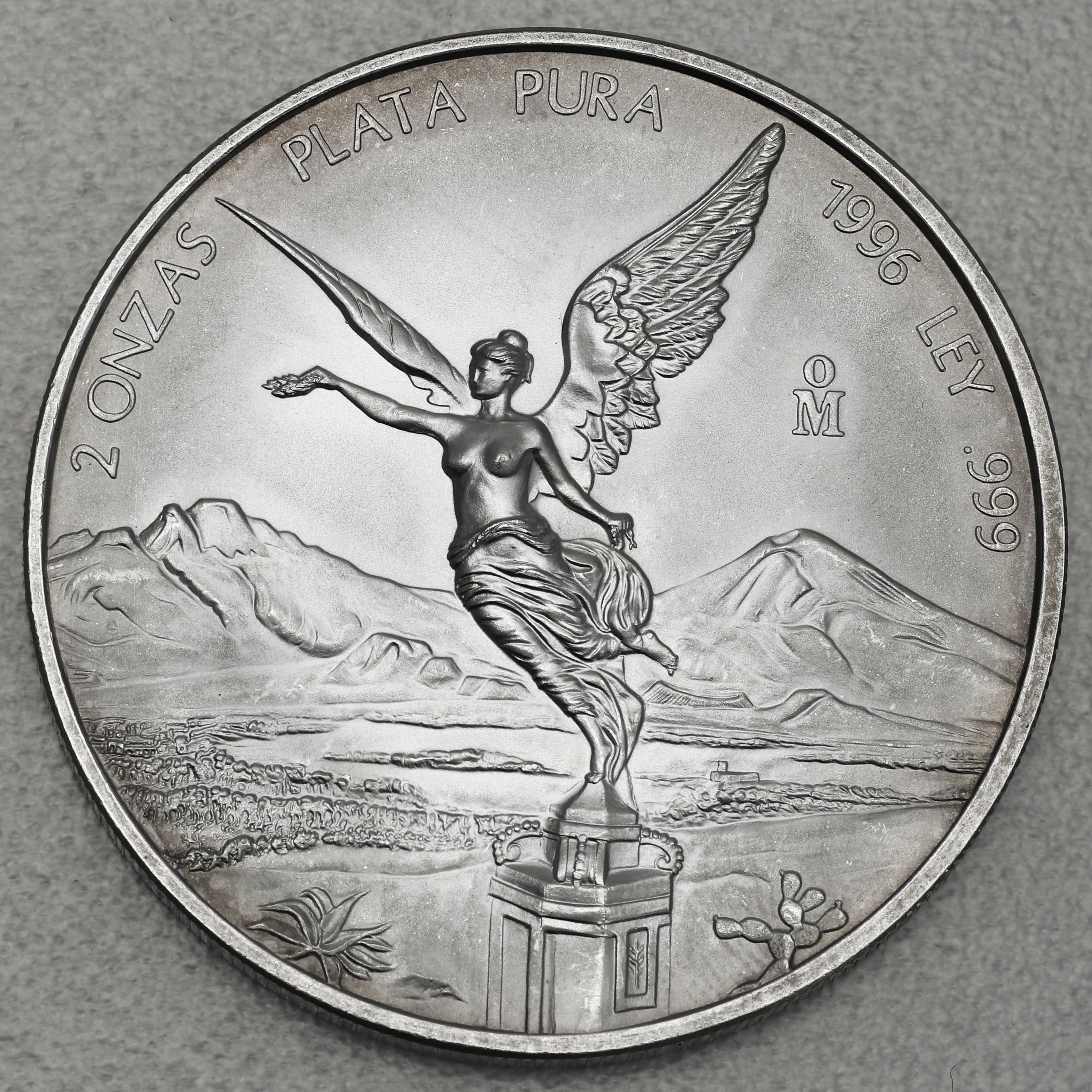 Silbermünze 2oz "Libertad" 1996 (Mexiko) - Hauptansicht