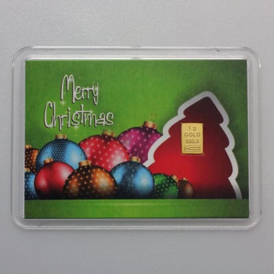 10x Motiveinleger "Merry Christmas (Kugeln)" - Hauptansicht