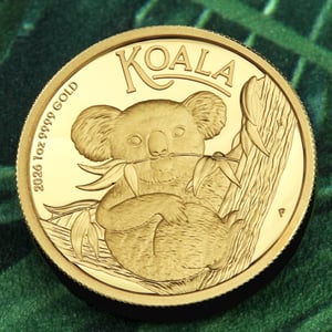 Goldmünze 1oz "Koala" 2026 (PP/HR) (Australien) - Miniaturansicht 6