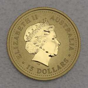 Goldmünze 1/10oz "Pferd" 2002 Lunar I – Year of the Horse (Australien) - Miniaturansicht 2