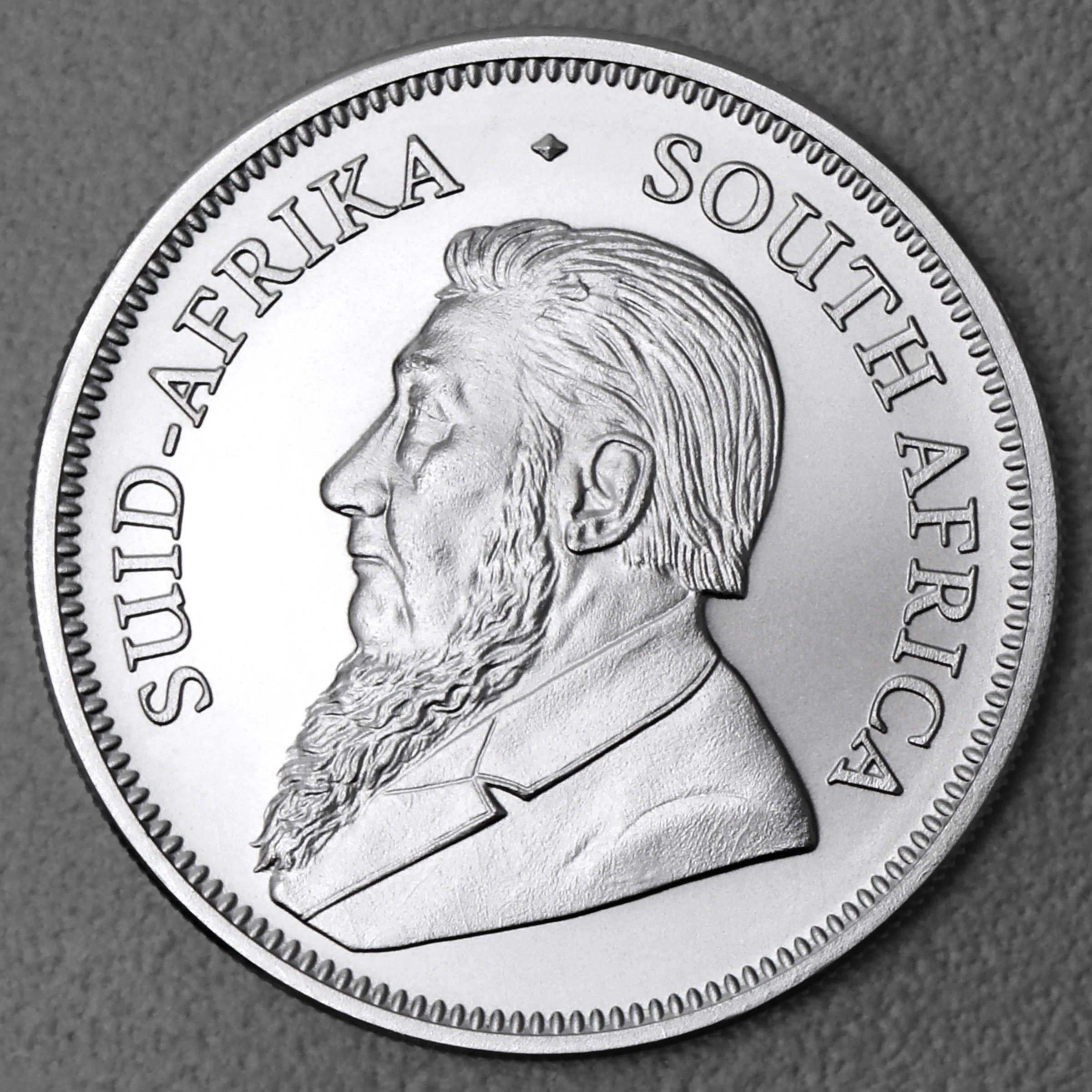 Silbermünze 1oz "Krügerrand" versch. Jahrgänge (Südafrika) diff. - Detailansicht 3