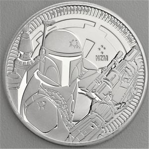 Silbermünze 1oz "Boba Fett" 2020 Star Wars™ (Niue) - Hauptansicht