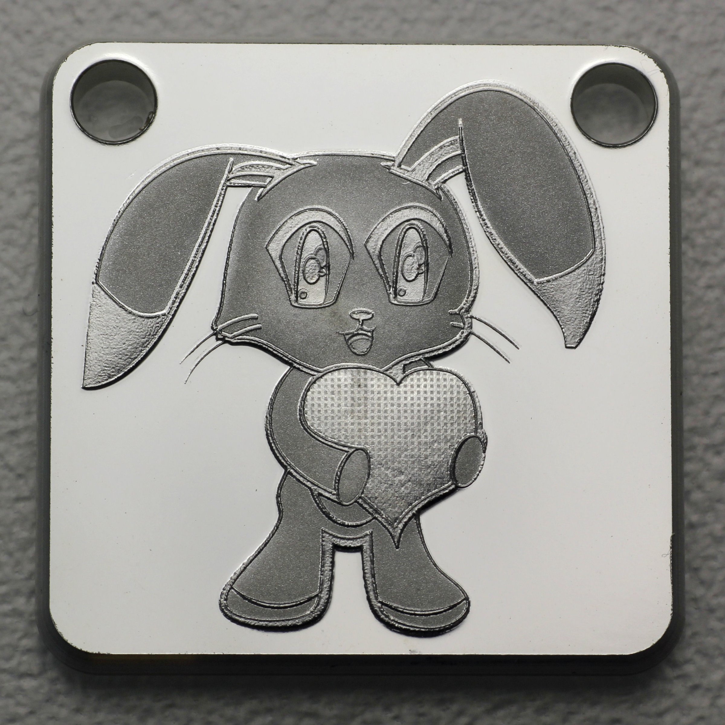 Silber-Schmuckbarren 5g "Bunny/Hase" PAMP - Hauptansicht