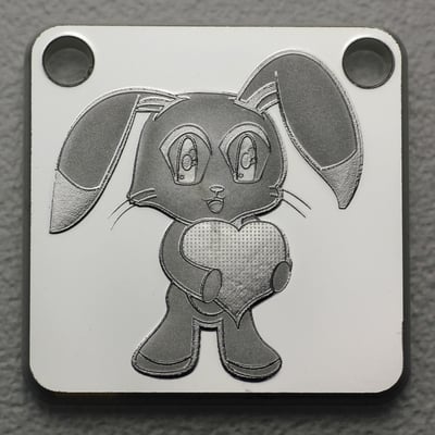 Silber-Schmuckbarren 5g "Bunny/Hase" PAMP - Miniaturansicht 1